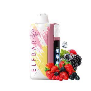 پاد یکبار مصرف الف بار آیس کینگ ۳۰۰۰۰ پاف میکس بری ELF BAR Ice King 30000 Puffs Mixed Berry
