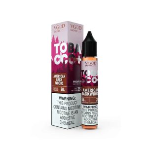 سالت ویگاد تنباکو آمریکایی VGOD Tobacco+ American Backwoods Tobacco