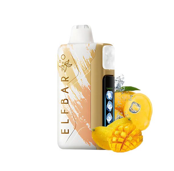 پاد یکبار مصرف الف بار آیس کینگ ۳۰۰۰۰ پاف انبه ترش و شیرین | ELF BAR Ice King 30000 Puffs Double Mango