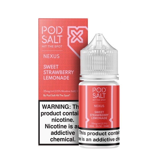 پاد سالت لیموناد توت فرنگی Pod Salt Sweet Strawberry Lemonade