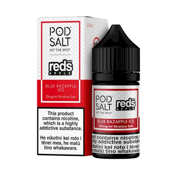 پاد سالت بلو رسپری و سیب Pod Salt Blue RazApple ICE