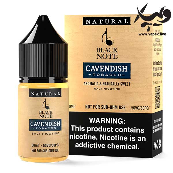 سالت کاوندیش توباکو بلک نوت Black Note Cavendish Tobacco