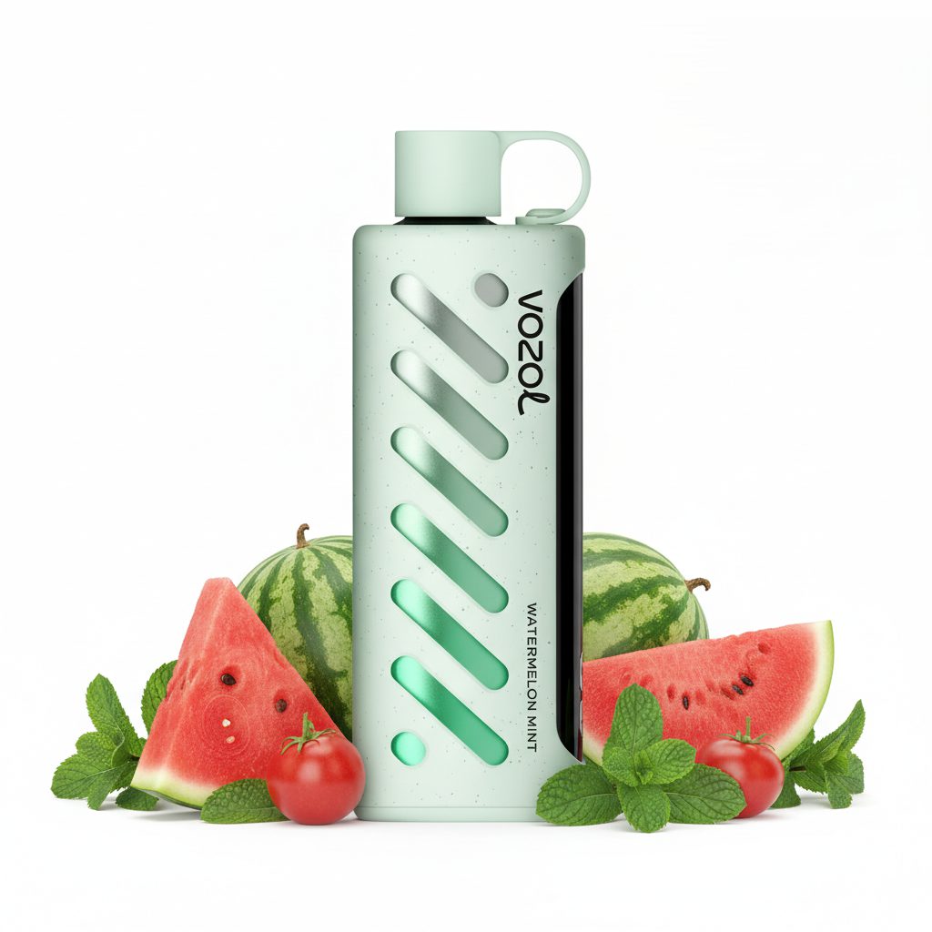 ویپ یکبار مصرف وزول گیر شیشا ۲۵۰۰۰ پاف هندوانه نعناع | Vozol Gear Shisha Watermelon Mint