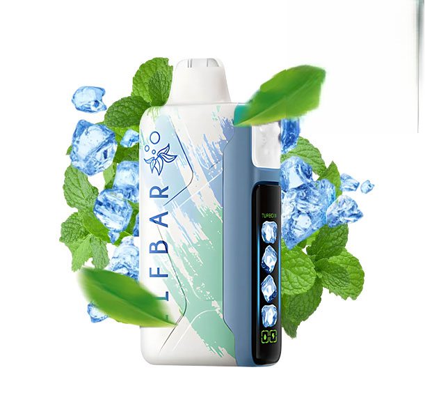 پاد یکبار مصرف الف بار آیس کینگ ۳۰۰۰۰ پاف نعنا یخ | ELF BAR Ice King 30000 Puffs Miami Mint