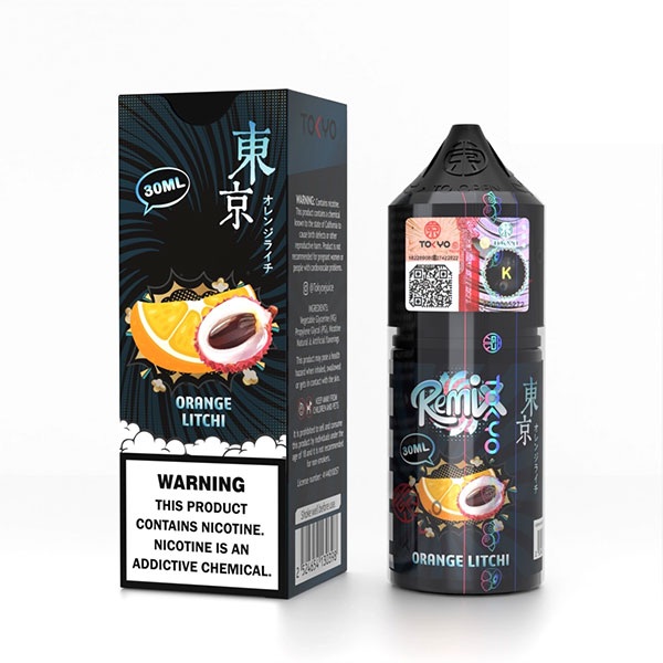 سالت ریمیکس پرتقال لیچی توکیو Tokyo Remix Orange Litchi