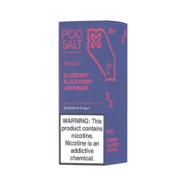 پاد سالت بلوبری بلکبری لیموناد Pod Salt Blueberry Blackberry Lemonade