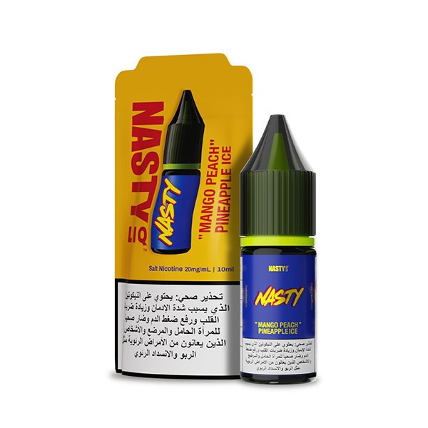 سالت انبه هلو آناناس نستی ۱۰ میل Nasty Mango Peach Pineapple 10ML