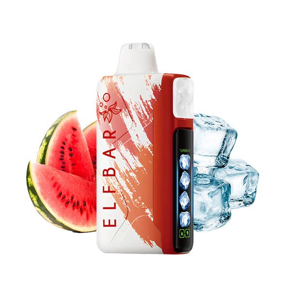 پاد یکبار مصرف الف بار آیس کینگ ۳۰۰۰۰ پاف هندوانه یخ | ELF BAR Ice King 30000 Puffs Watermelon Ice
