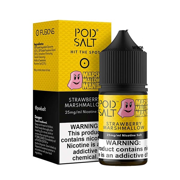 پاد سالت مارشملو توت فرنگی Pod Salt Strawberry Marshmallow