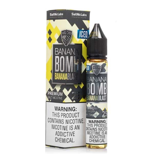 سالت نیکوتین بمب موز یخ ویگاد VGOD Banana Bomb Ice