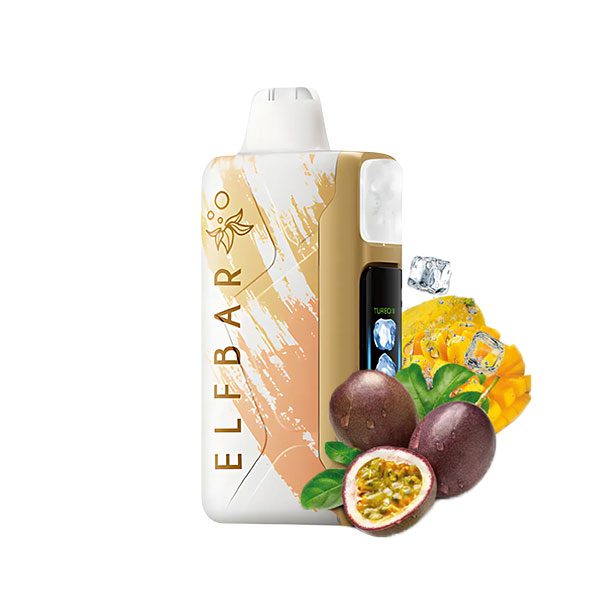 پاد یکبار مصرف الف بار آیس کینگ ۳۰۰۰۰ پاف پشن فروت انبه یخ | ELF BAR Ice King 30000 Puffs Passion