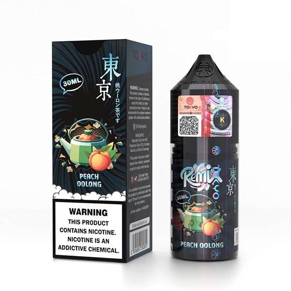 سالت ریمیکس هلو چای اولانگ توکیو Tokyo Remix Peach Oolong