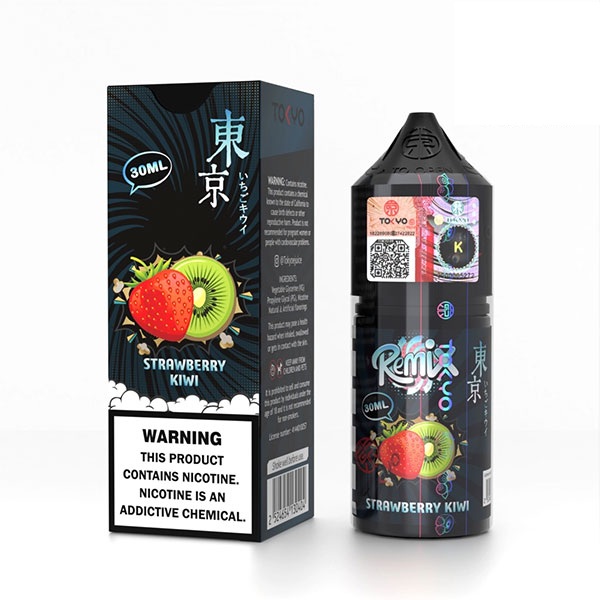 سالت ریمیکس کیوی گیلاس بری توکیو Tokyo Remix Kiwi Cherry Berry