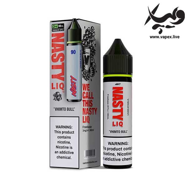 جویس نوشابه بری نستی Nasty LIQ 90 Vhimto Bull 60ML | طعم نوشابه و بری
