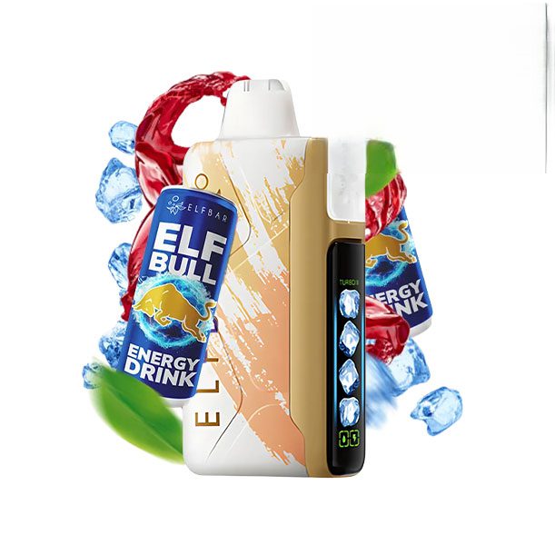 پاد یکبار مصرف الف بار آیس کینگ ۳۰۰۰۰ پاف انرژی‌زا | ELF BAR Ice King 30000 Puffs Energy Drink