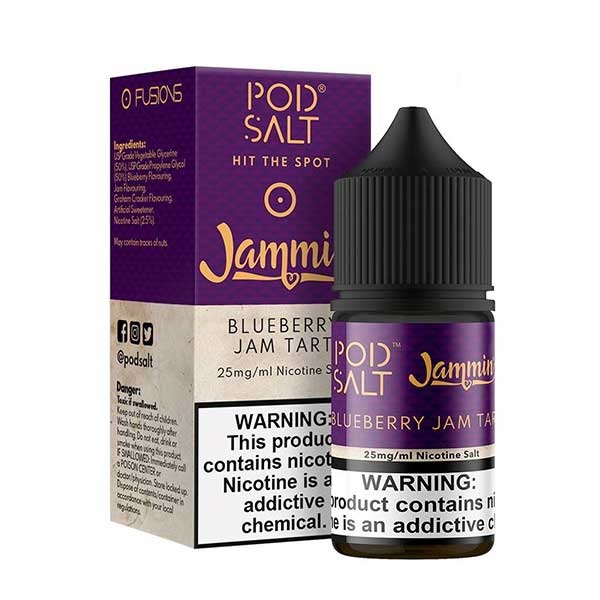 پاد سالت تارت مربای بلوبری Pod Salt Blueberry Jam Tart