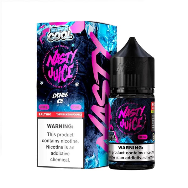 سالت لیچی یخ سوپرکول نستی Nasty Supercool Lychee ICE
