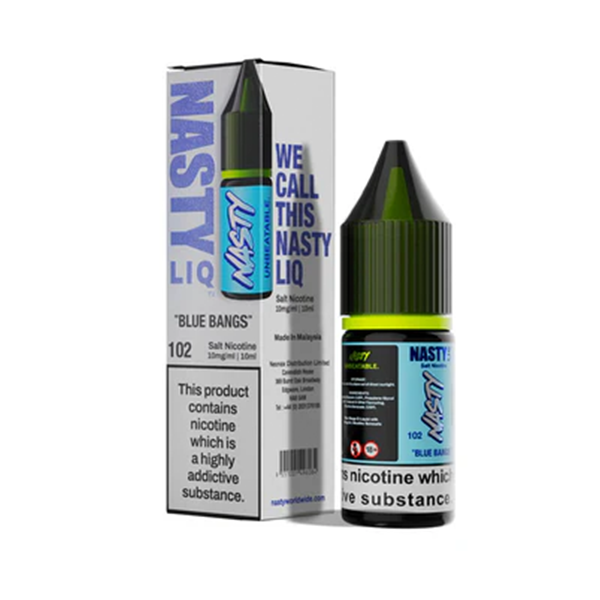 سالت بلوبری نستی ۱۰ میل Nasty Blue Bangs Liq 102 10ML