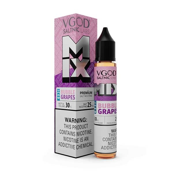 سالت آدامس انگور یخ ویگاد VGOD Mix Bubble Grape Ice