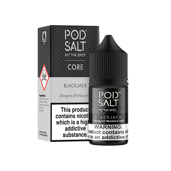 سالت پاد سالت بلک جک Pod Salt Black Jack